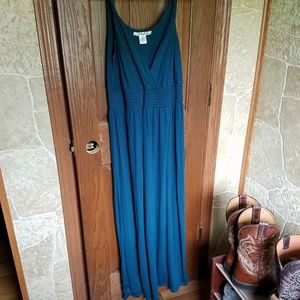 Dark Teal Maxi Dress